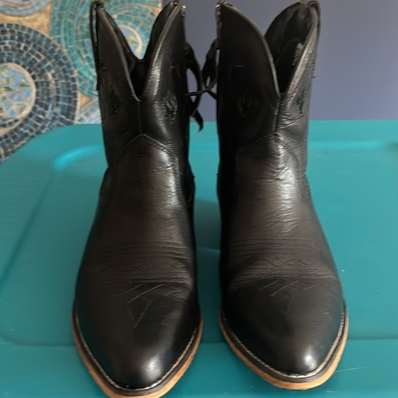 Gorgeous Real Leather Dingo Cactus 🌵 Moon 🌙 Cowgirl Boots 👢 Woman’s size 9 - Picture 2 of 10